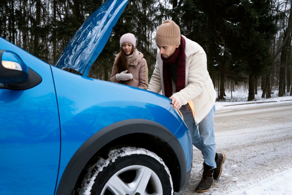 tractari auto iarna